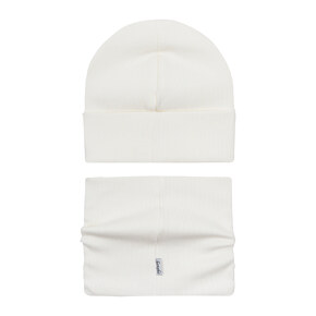 Set Collar scarf Hat Demi Semejka