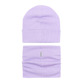 Set Collar scarf Hat Demi Semejka