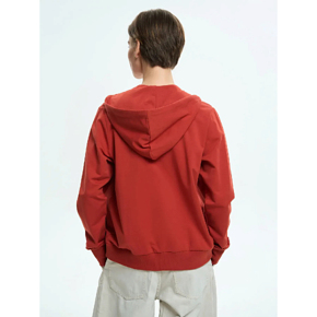 Zip-through hoodie Роза