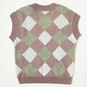 Vest Art Knit