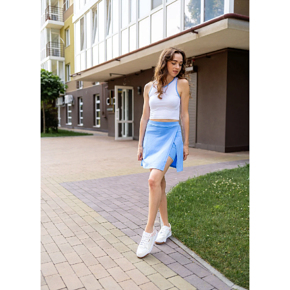 Set Crop Top Skirt-shorts LUCCI