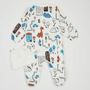 Set Sleepsuit Cap Dexter's