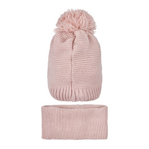 Set Collar scarf Hat Mari-Knit Winter