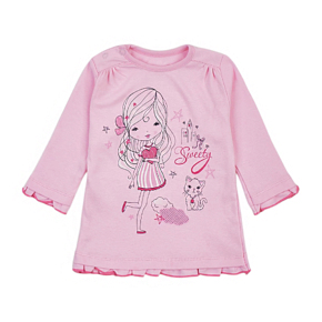 Лонгслів Ляля для дівчинки