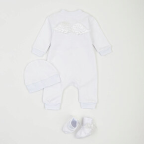 Set Booties Sleepsuit Cap Lyalya