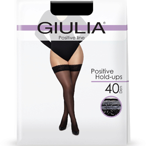 Stockings 40 den GIULIA POSITIVE HOLD UPS 40 calze