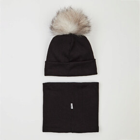 Set Collar scarf Hat Winter Semejka