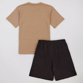 Set T-shirt Shorts Flamingo