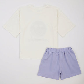 Set T-shirt Shorts Flamingo