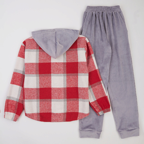 Спортивний костюм на флісі МАЛИШ для дівчинки