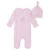 Set Sleepsuit Cap Flamingo All season