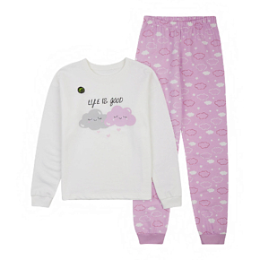 Пижама утепленная Фламинго для девочки