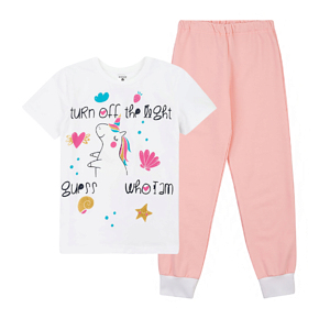 Піжама, що світиться Garnamama Neon Малюнок, що світиться дитяча