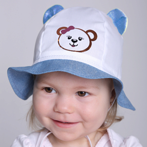 Панамка Babasik Лето для девочки