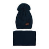 Set Collar scarf Hat Mari-Knit Winter