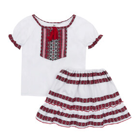 Блузка Юбка Мальвы для девочки