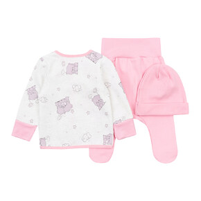 Set Blouse Footed pants Cap Bembi