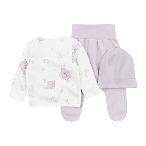 Set Blouse Footed pants Cap Bembi