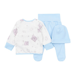 Set Blouse Footed pants Cap Bembi