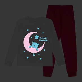 Піжама, що світиться Garnamama Neon дитяча