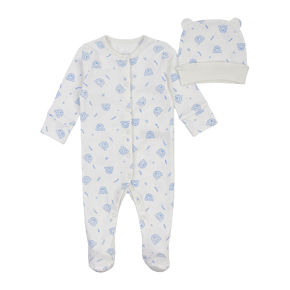 Set Sleepsuit Cap KRAKO
