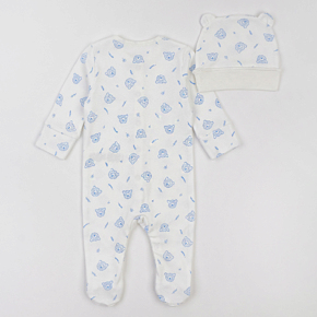 Set Sleepsuit Cap KRAKO