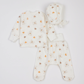 Set Blouse Footed pants Bonnet Lyalya