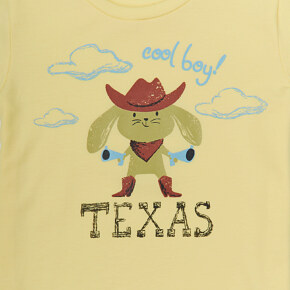 The T -shirt is nursery ROBINZONE