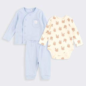 Комплект Бодік Кофточка Штанці Bembi