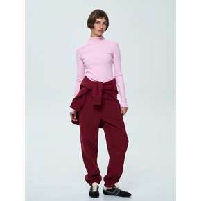 Fleece sports trousers Роза