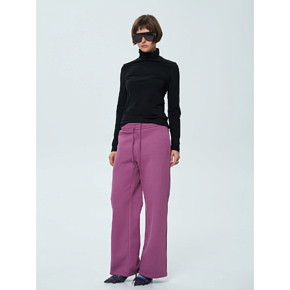 Fleece sports trousers Роза