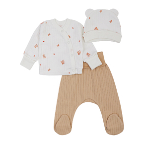 Set Blouse Footed pants Cap Lyalya