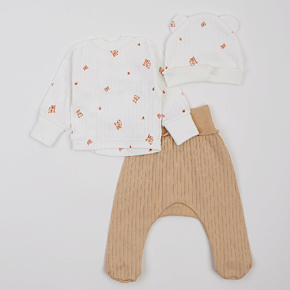 Set Blouse Footed pants Cap Lyalya