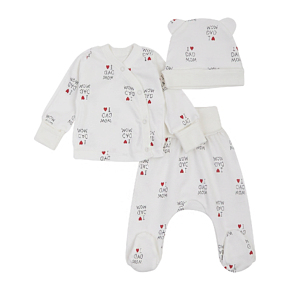 Set Blouse Footed pants Cap Lyalya