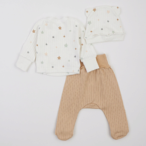 Set Blouse Footed pants Cap Lyalya