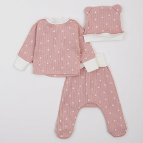 Set Blouse Footed pants Cap Lyalya